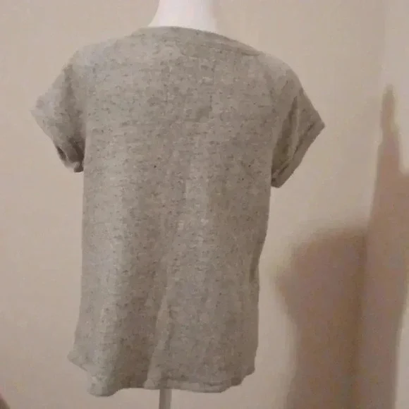 -- Short sleeve sweater with sparkles - Picture 5 of 7